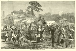 Êxodo dos Confederados de Atlanta, setembro de 1864 de American School