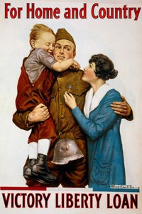 Para o cartaz do Home and Country Liberty Loan de American School