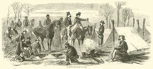 Forrageiras retornando ao acampamento, março de 1865 de American School