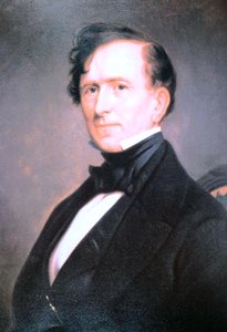Franklin Pierce (1804-69) (cor litho) de American School