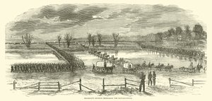 Divisão Franklins recrossando o Rappahannock, dezembro de 1862 de American School
