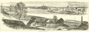 Fredericksburg, de Falmouth, novembro de 1862 de American School