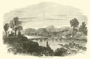 Bancos Gerais cruzando o Rio Cane, abril de 1864 de American School