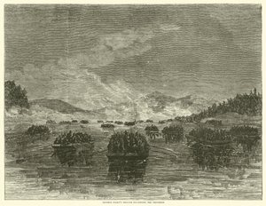 Brigada General Hazens descendo o Tennessee em outubro de 1863 de American School
