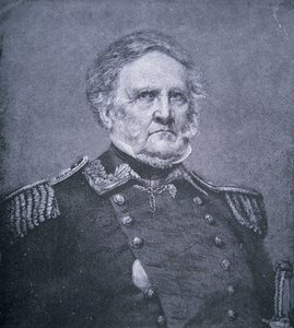 General Winfield Scott (1786-1866) (gravura) de American School