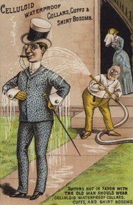 Cavalheiro de terno sendo lavado de American School