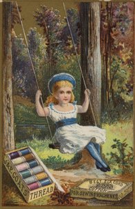 Menina no balanço de American School