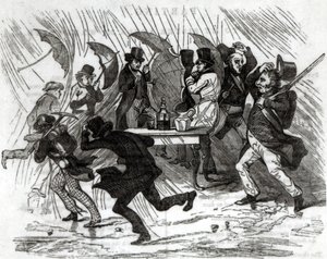 Contornando o Chifre, 1849 de American School