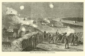 Subsídios transportam as baterias, abril de 1863 de American School