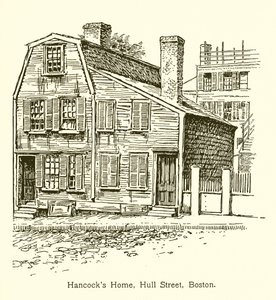 Hancocks Home, rua do casco, Boston de American School
