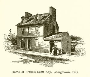 Casa de Francis Scott Key, Georgetown, DC de American School