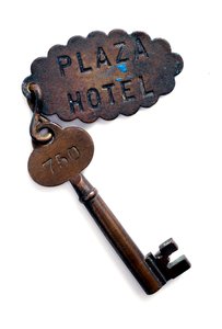 Chave do Hotel, 1890-1910 (metal) de American School
