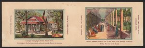 Hotel Trade Card (gravação a cores) de American School