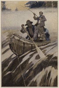 Ilustração para Dias de Folga e Outras Digressões (litografia a cores) de American School