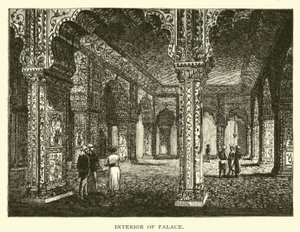 Interior do palácio de American School