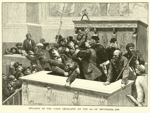 Invasão do Corpo Legislativo em 4 de setembro de 1870 de American School