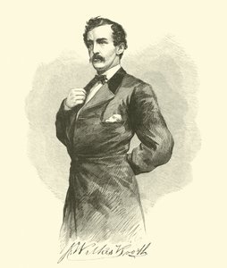 J Wilkes Booth, abril de 1865 de American School