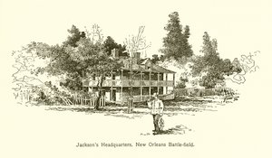 Jacksons Headquarters, Nova Orleans Campo de batalha