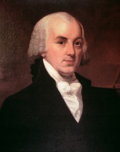 James Madison (1751-1836) (cor litho) de American School