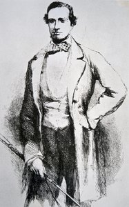 John Butterfield (1801-69) (gravura) de American School