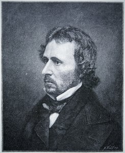 John Charles Fremont (1813-90) (gravura) de American School
