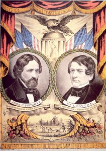 Poster do Partido Republicano de John Charles Fremont de American School
