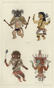 Kawikoli, Ciwikoli, Tacab (Naactadji) (litografia a cores) de American School