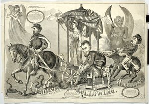 Liderando, seguindo, rebelando-se, 1864 de American School