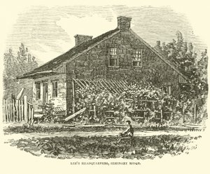 Lees Headquarters, Seminary Ridge, julho de 1863 de American School