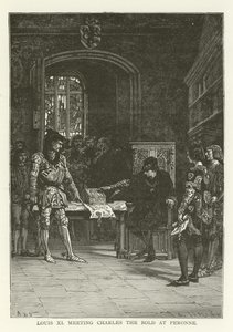 Louis XI encontra Charles the Bold em Peronne de American School