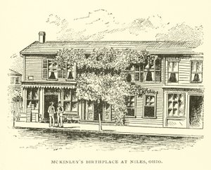 Nascimento de McKinleys em Niles, Ohio de American School