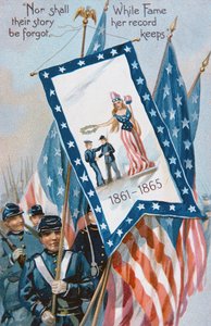 Memorial Day postcard, c.1900 (cor litho) de American School