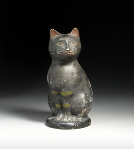 Gato moldado e decorado (giz) de American School