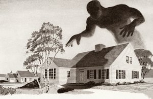 Monstro hipotecário paira sobre uma casa de família de American School