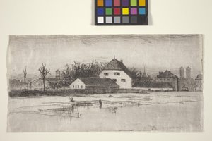 Munique De The Marsfeld (gravura) de American School