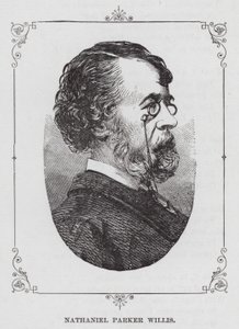 Nathaniel Parker Willis (gravura) de American School