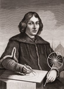 Nicolaus Copernicus, c.1850 (gravura) de American School