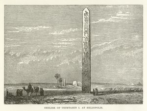 Obelisco de Usurtasen I em Heliopolis de American School