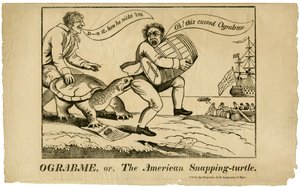 Ograbme, ou a tartaruga americana, 1808 de American School