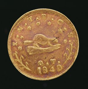Oregon Exchange Company dez dólares de American School