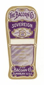 Rótulo de perfume, soberano de American School