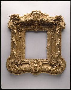 Porta-retrato, c.1740 (carvalho e douramento) de American School