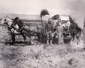 Família Pioneira no Vale do Loup, Nebraska de American School