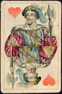 Cartão de jogo: Jack of Hearts de American School