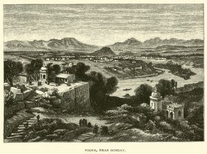 Poona, perto de Bombaim de American School