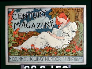 Cartaz de publicidade Century Magazine, Midsummer Holiday Number, Nova Iorque