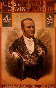 Cartaz publicitário Chas L. Davis como Alvin Joslin (cor litho) de American School
