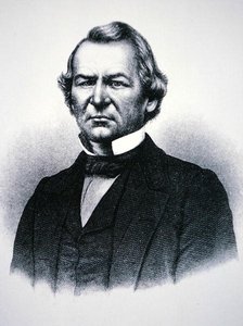 Presidente Andrew Johnson (1808-75) (gravura) de American School