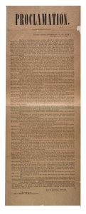 Proclamação, 1 de maio de 1862