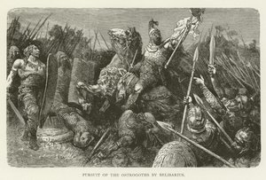 Perseguição dos ostrogodos por Belisário de American School
